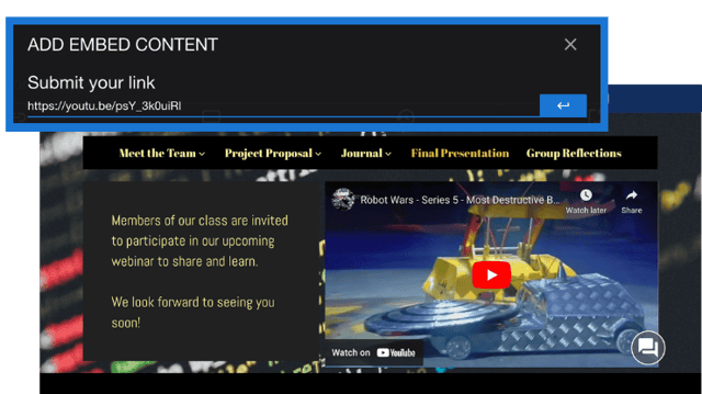 Explore Features - Embedded files Explore Features - Embedded files